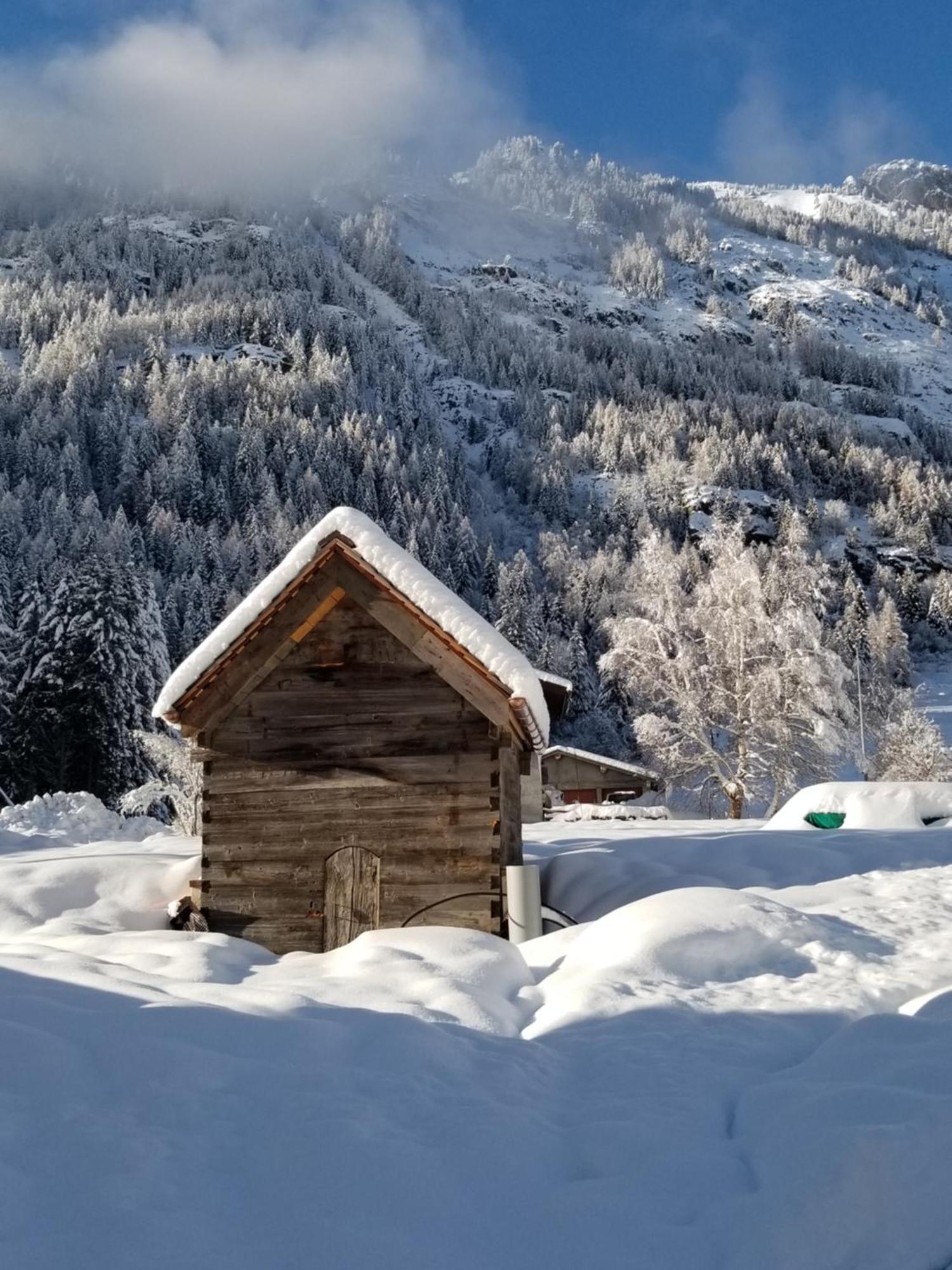 Chalet Walser A Vallorcine 13 Kms Chamonix France Exterior photo